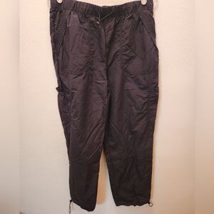 Maurices Womens Black Cargo Pants Size M
